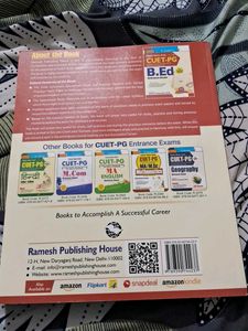 CUET-PG B.ED ENTRANCE EXAM BOOK 2025