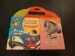 Carry Along Alphabet Book & Puzzle