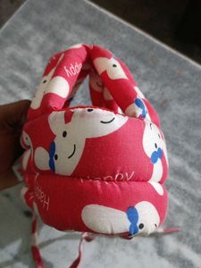 Baby Safety Helmet Red Colour