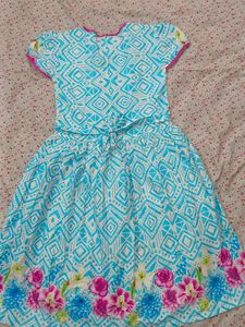 Girls&#39; Floral Print Dress