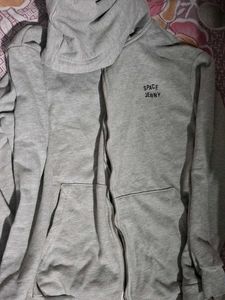 Grey Zipper
