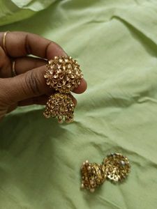 Beautiful Kundan Jhumkaa