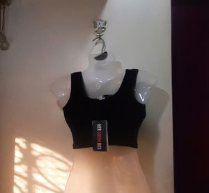 Black Crop Top
