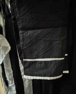 Stylish Black Georgette Dress