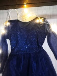 Navy Blue Formal Dress