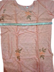 Beautiful Pink Sequence Kurta