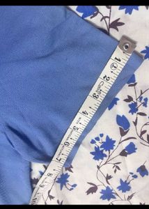 🐊 Crocodile Light Blue Shirt – Classic Elegance |
