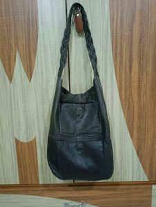 Leather Hobo Bag