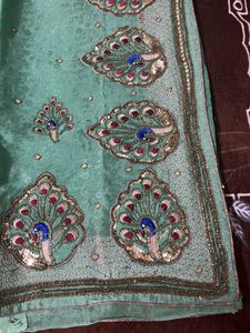 bridal  / wedding function saree with blous