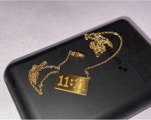 11:11 Gold Necklace
