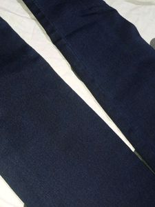 Denim Leg Sleeves Pant