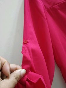 Women Dark Pink Top