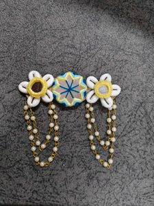 Handcrafted Floral Hair Clip