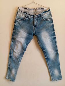 Raws Gold Acid Wash Jeans