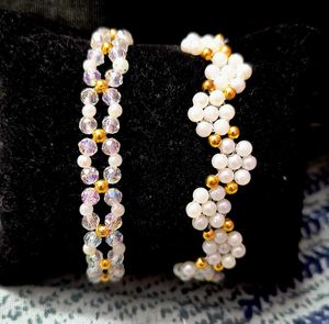 FREE SHIPPING....2 Beaded Stacking Bracelets