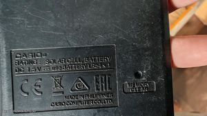 Pocket Handy Original Casio Battery Calculator