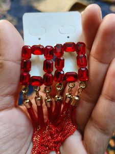 Hot Red New Earrings