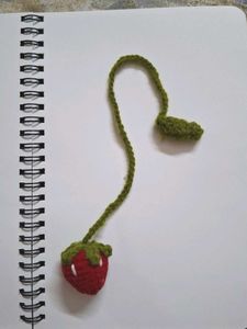 Crochet Handmade Strawberry Charm