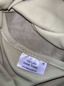 Olive Green Mesh Top