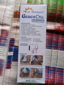 I am Selling Dr.Morepen&#39;s Most Trusted Gluco Meter