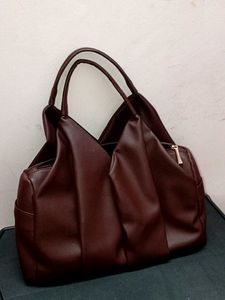 Brown Blouse Design Shoulder Bag