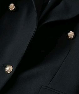 MANGO women black solid blazer/jacket