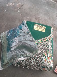 Emerald Green Embroidered Jarkan Suit