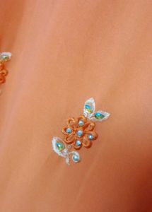 Coral Pink Kurta With Heavy Embroidery And Stones