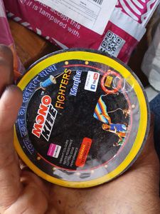 Orange Colour Mono Kite Fighter With Golden Chip