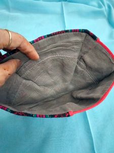 Black Weave Himachali Cap
