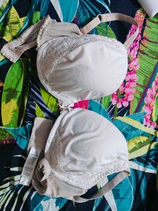 Lace Trim Bra M&S