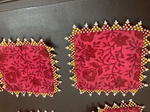 6 Fabric Coasters