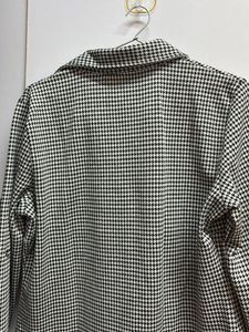 Houndstooth Print Shirt