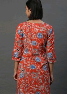 Floral Print Kurta