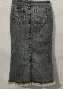 Y2k High Waist Denim Skirt