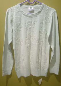 Elegant Embellished Sweater