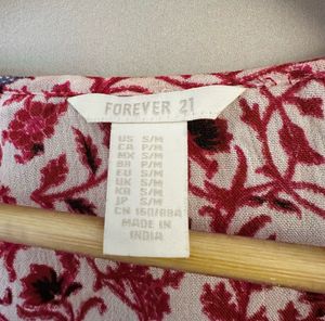 Boho Floral Shrug with Fringe