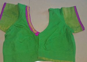 Green  banasari Saree