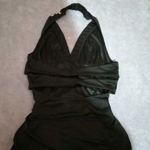 Halter Neck Mini Dress