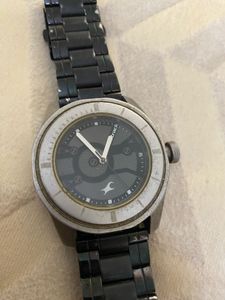 Wrist Watch Silver And Black