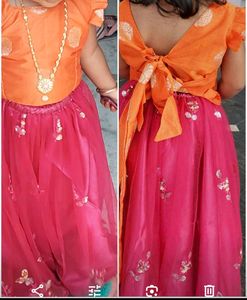 Ethnic Lehenga For Kids