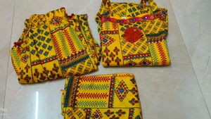 14_15 yrsGirls&#39; Ethnic Dress Set