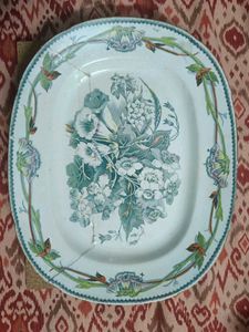 Vintage Floral Wallplate Refurbished