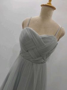 Elegant Grey Midi Dress