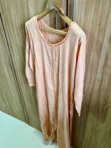 Peach Kurti- Size XL