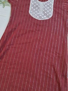 Rust Colour Kurta