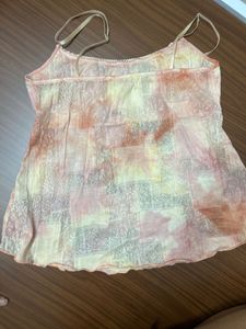 light pink top