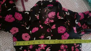 Floral Print Kids Girls Dress