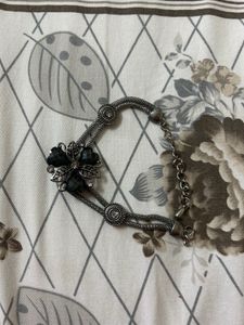 Elegent Vintage Style Flower Charm Bracelet