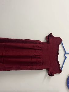 Off Shoulder Flowy Dress